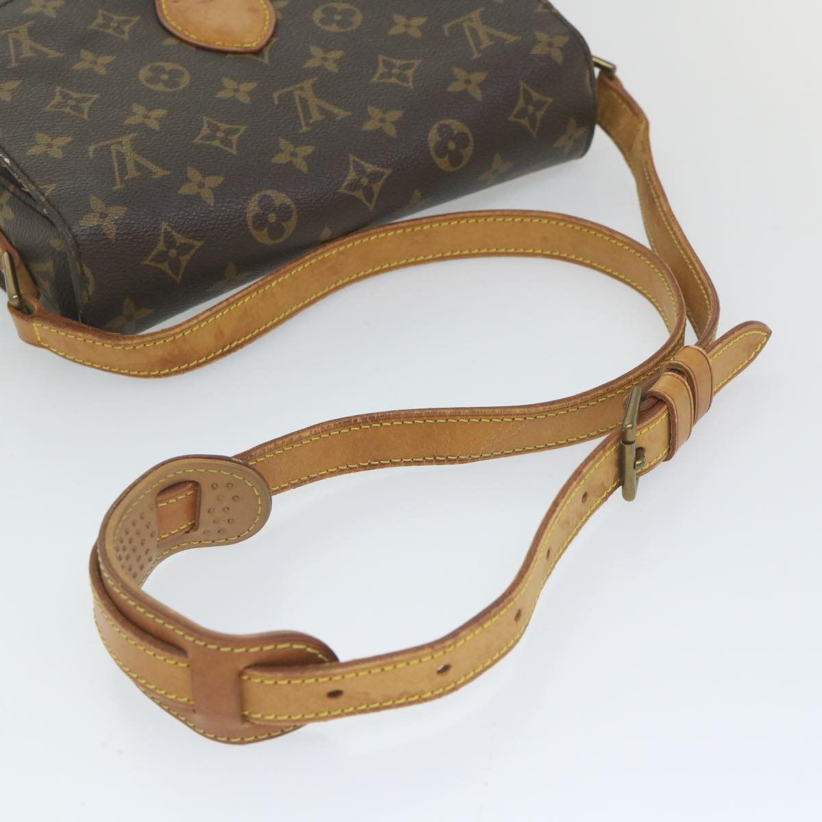 LOUIS VUITTON Monogram Saint Cloud GM Shoulder Bag M51242 LV Auth ep2222