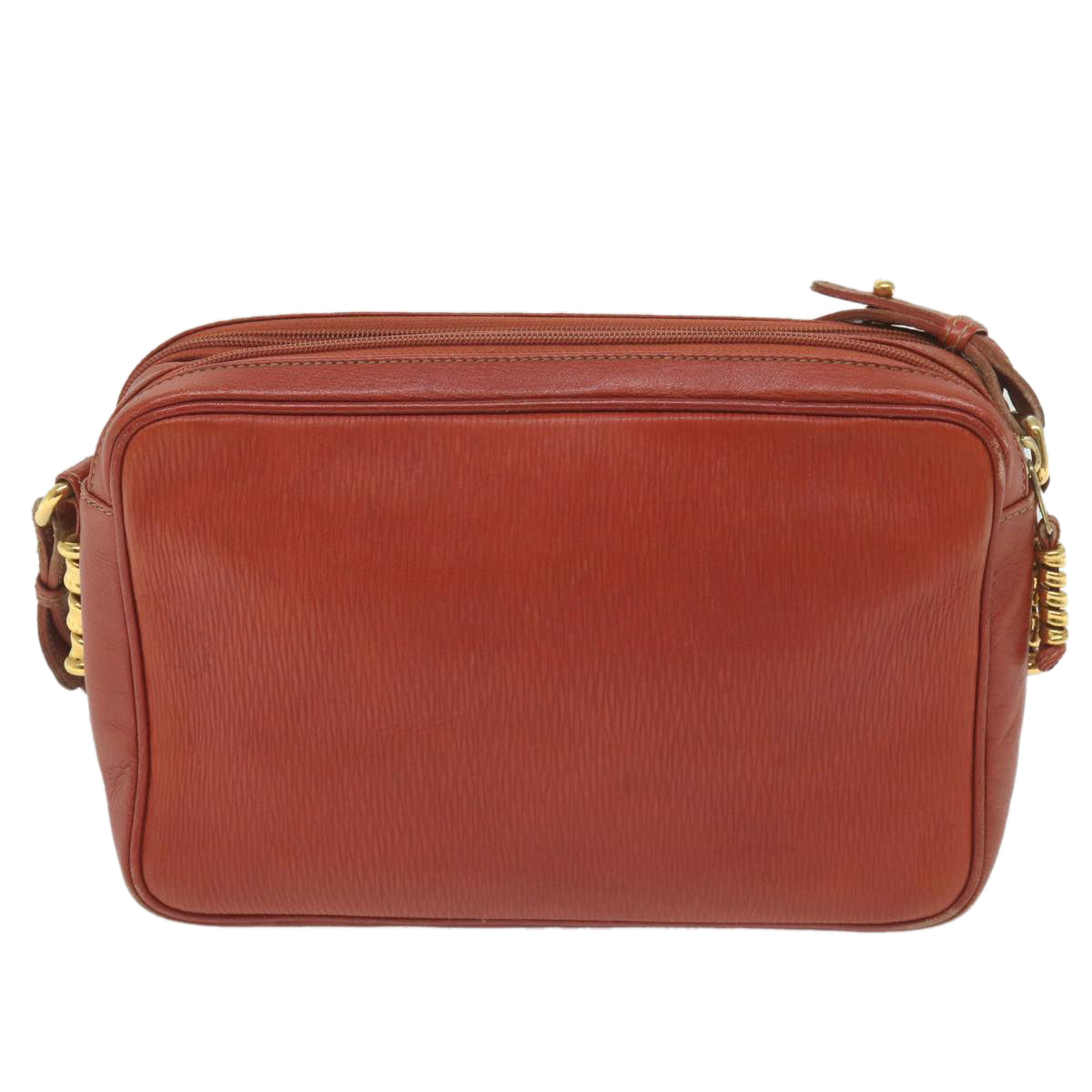 LOEWE Shoulder Bag Leather Red Auth ep2257 - 0