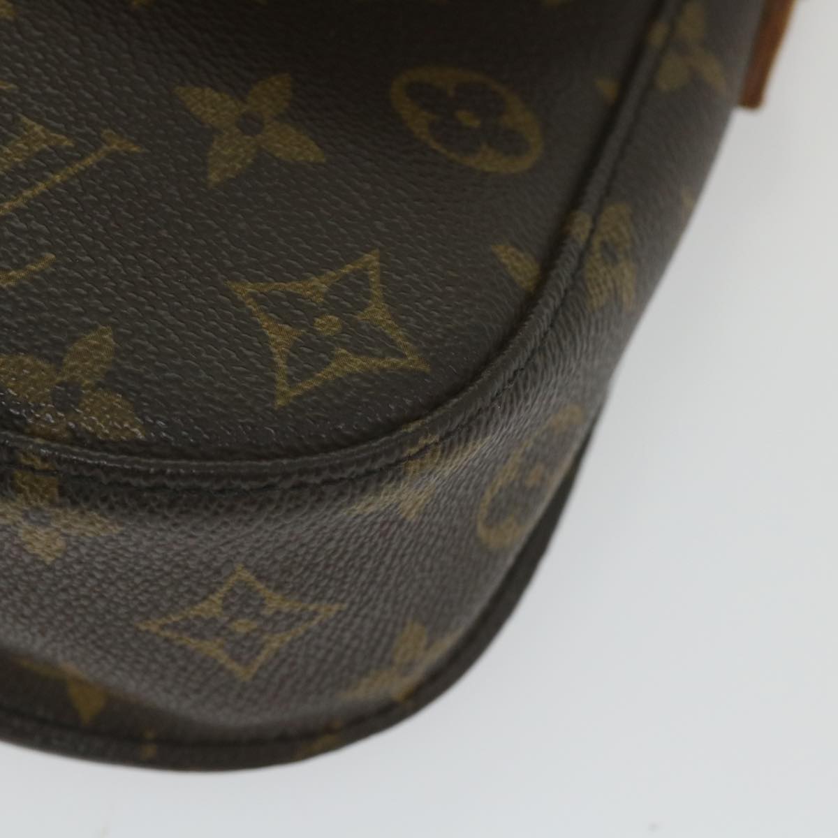 LOUIS VUITTON Monogram Saint Cloud MM Shoulder Bag M51243 LV Auth ep2264