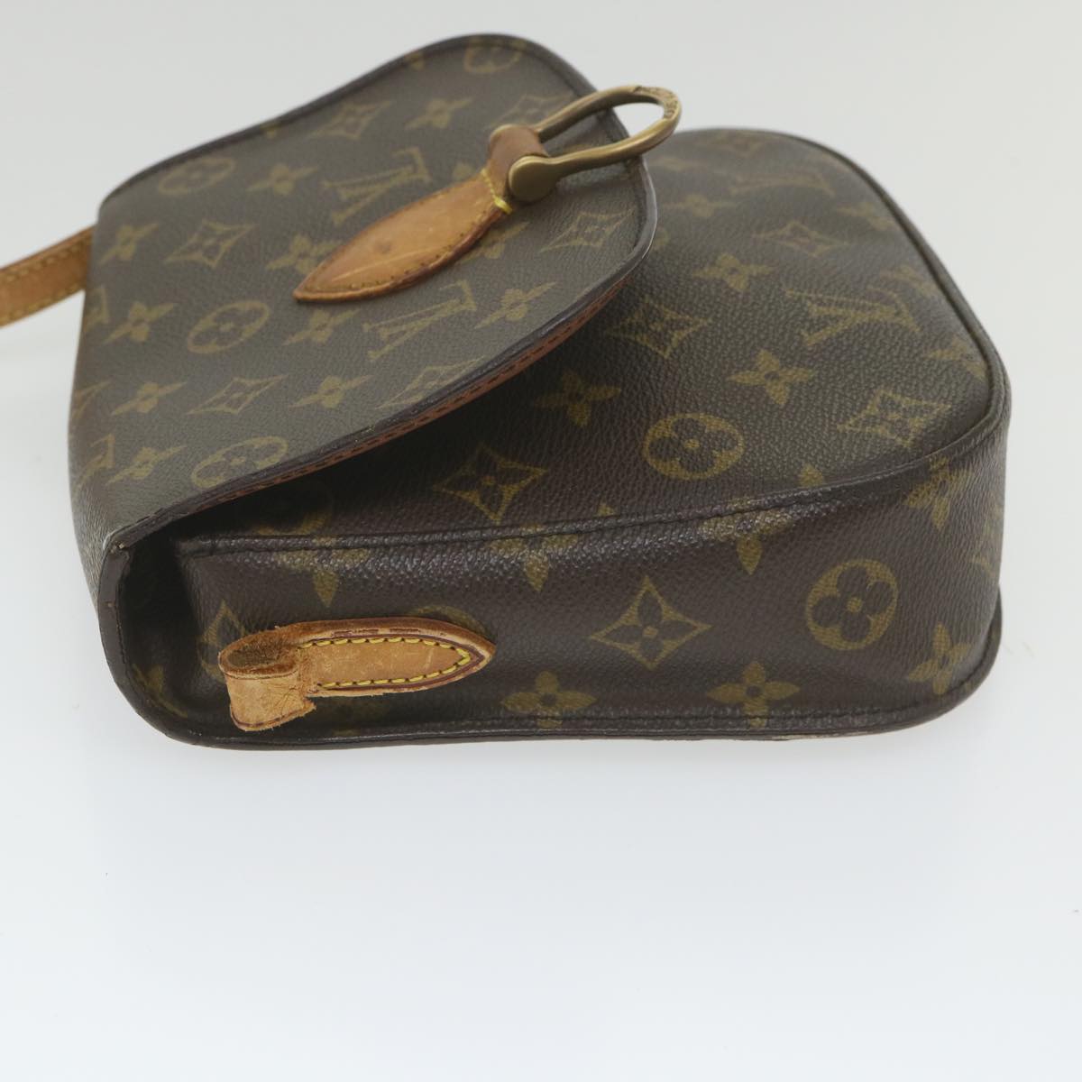 LOUIS VUITTON Monogram Saint Cloud MM Shoulder Bag M51243 LV Auth ep2264