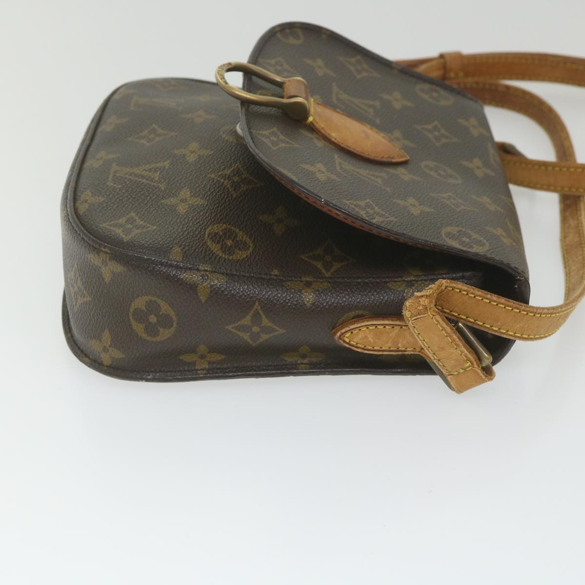 LOUIS VUITTON Monogram Saint Cloud MM Shoulder Bag M51243 LV Auth ep2264