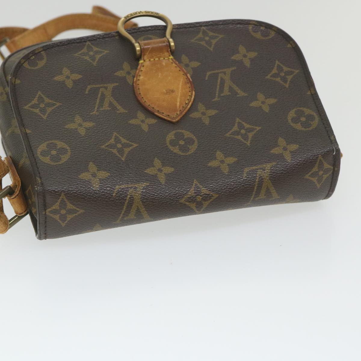 LOUIS VUITTON Monogram Saint Cloud MM Shoulder Bag M51243 LV Auth ep2264