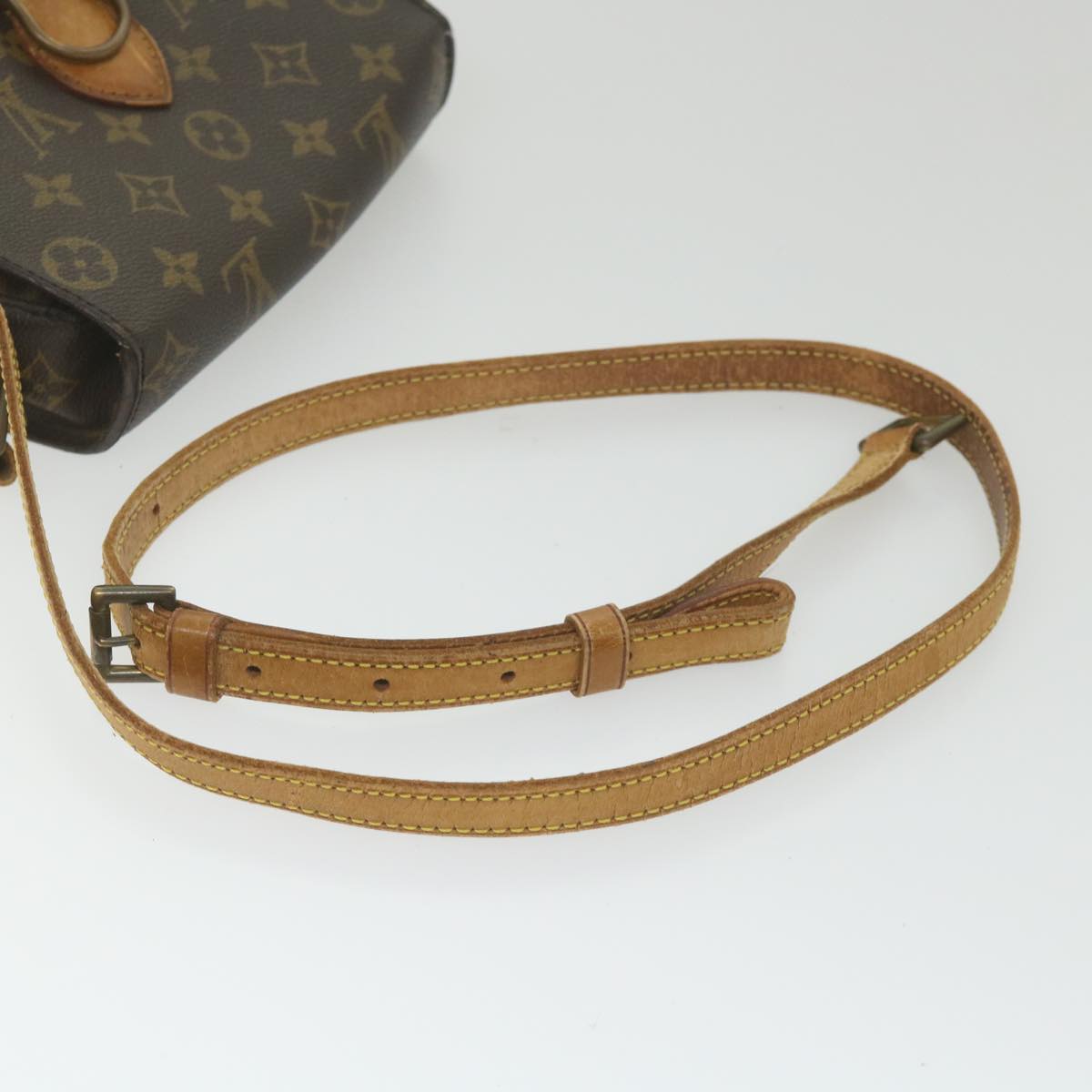 LOUIS VUITTON Monogram Saint Cloud MM Shoulder Bag M51243 LV Auth ep2264