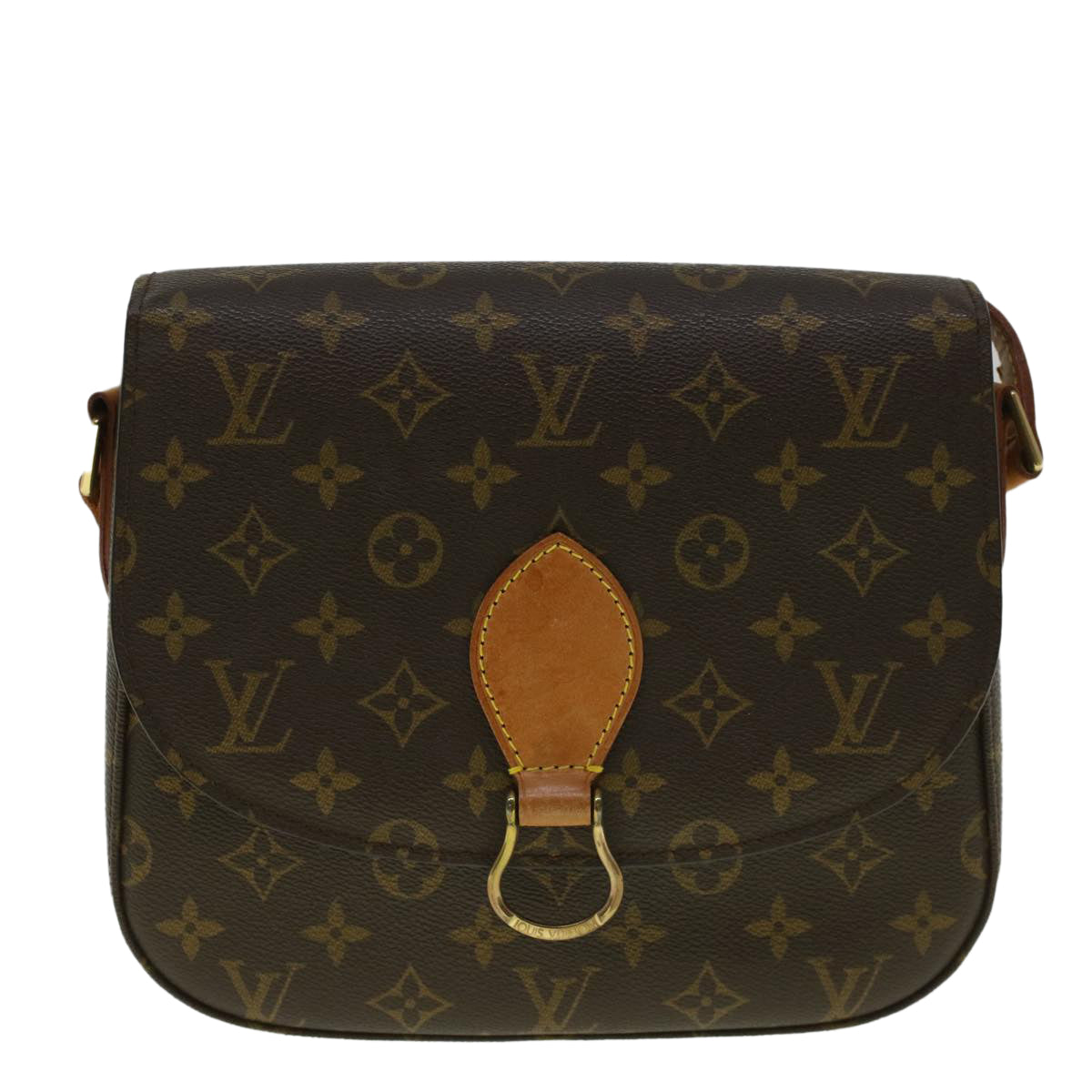 LOUIS VUITTON Monogram Saint Cloud GM Shoulder Bag M51242 LV Auth ep2266