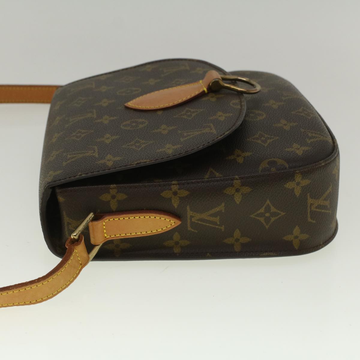 LOUIS VUITTON Monogram Saint Cloud GM Shoulder Bag M51242 LV Auth ep2266