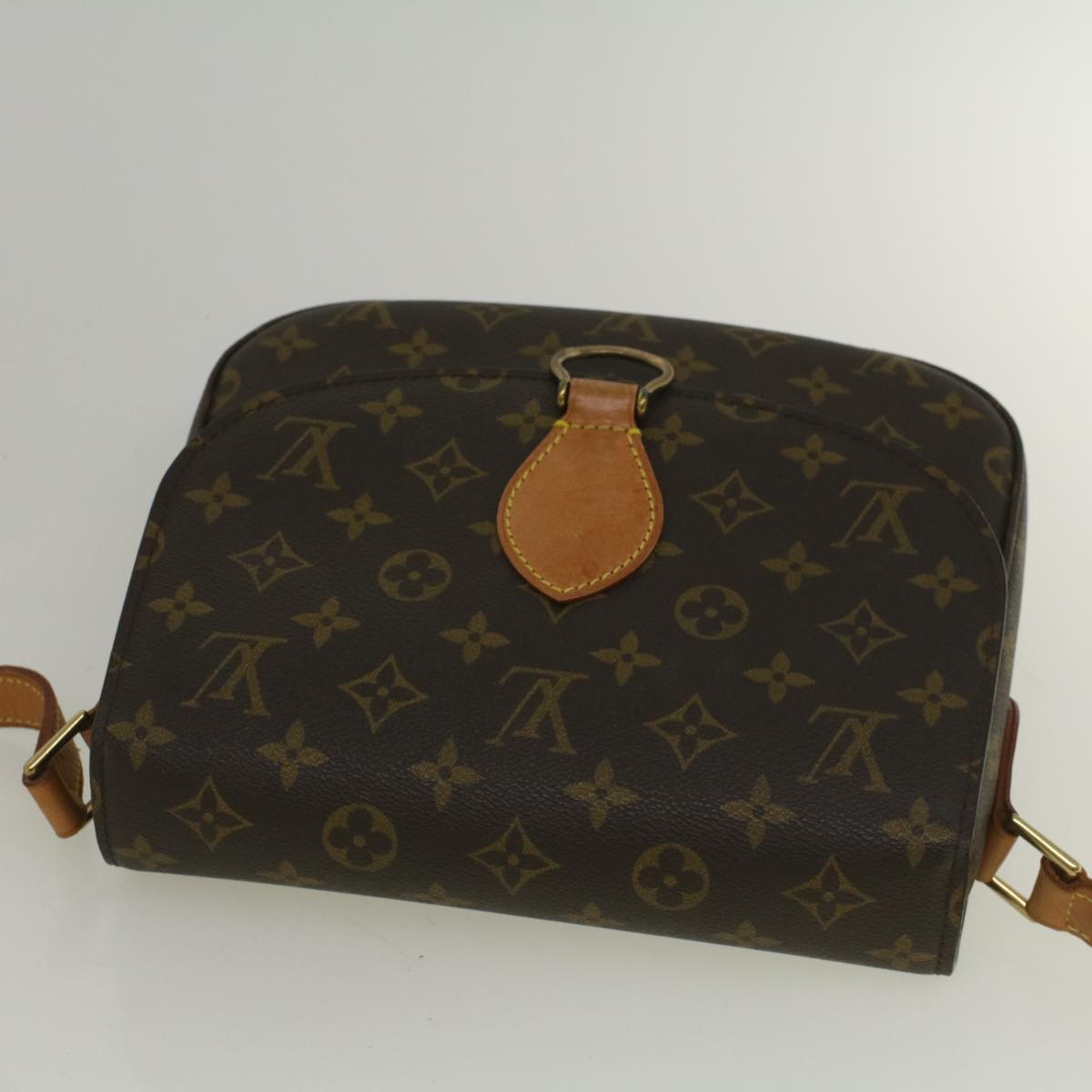 LOUIS VUITTON Monogram Saint Cloud GM Shoulder Bag M51242 LV Auth ep2266