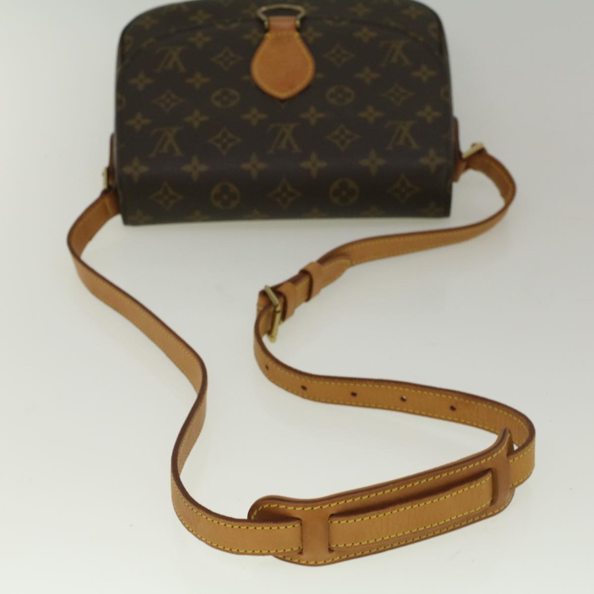 LOUIS VUITTON Monogram Saint Cloud GM Shoulder Bag M51242 LV Auth ep2266