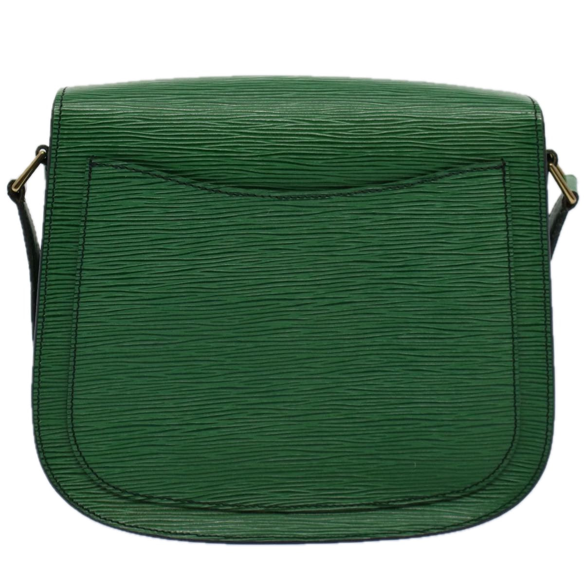 LOUIS VUITTON Epi Saint Cloud GM Shoulder Bag Green M52194 LV Auth ep2275 - 0