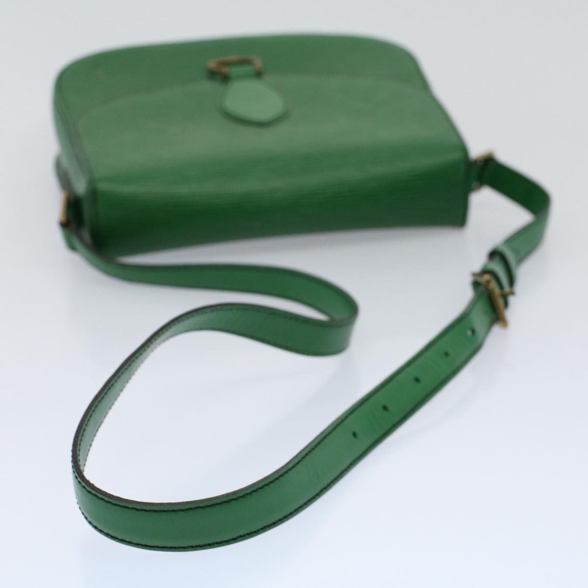 LOUIS VUITTON Epi Saint Cloud GM Shoulder Bag Green M52194 LV Auth ep2275