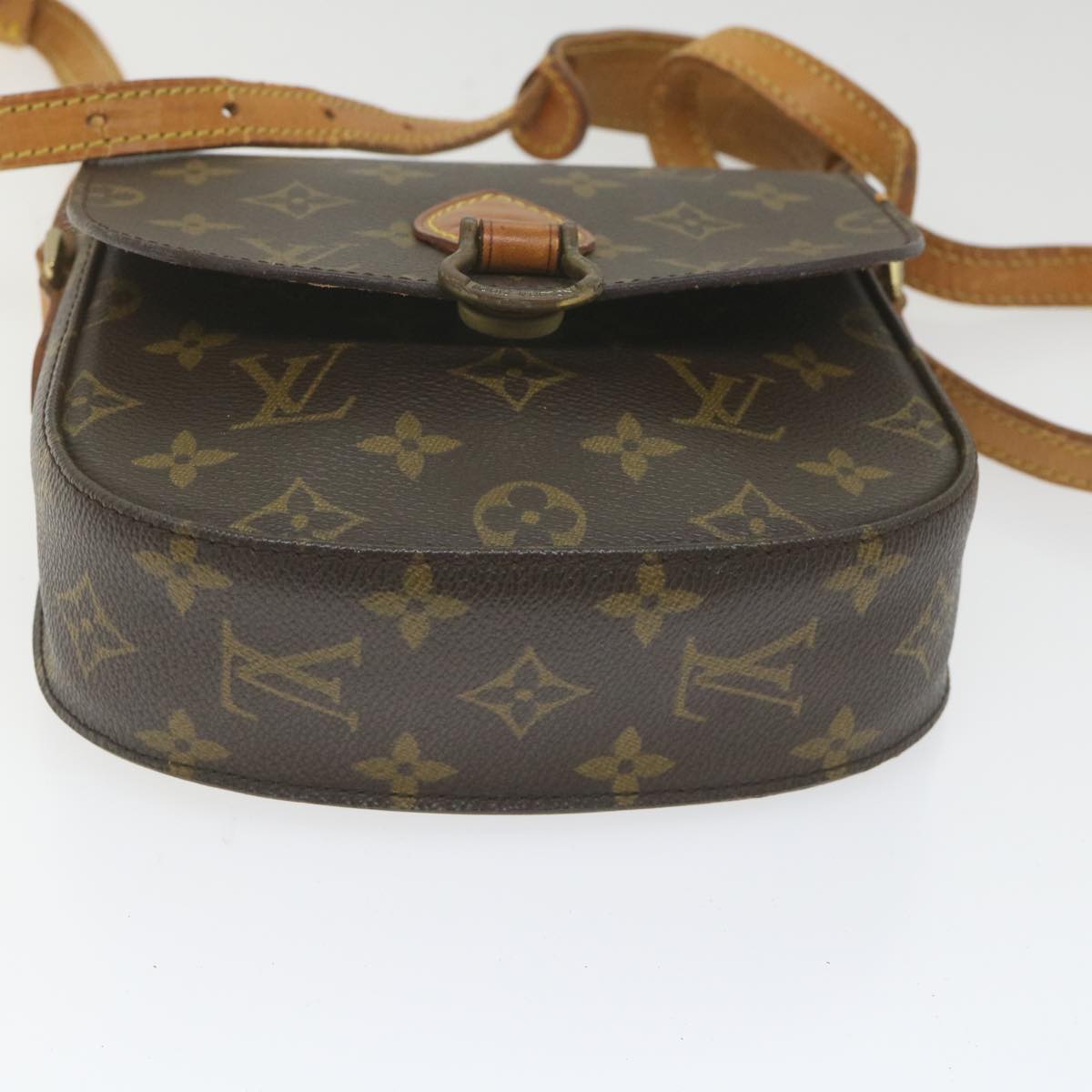 LOUIS VUITTON Monogram Saint Cloud PM Shoulder Bag M51244 LV Auth ep2282