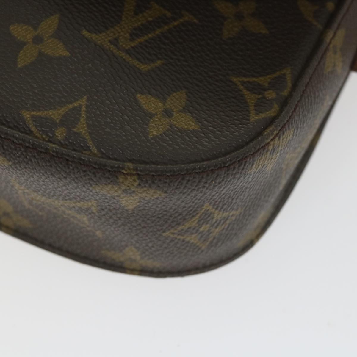 LOUIS VUITTON Monogram Saint Cloud PM Shoulder Bag M51244 LV Auth ep2282