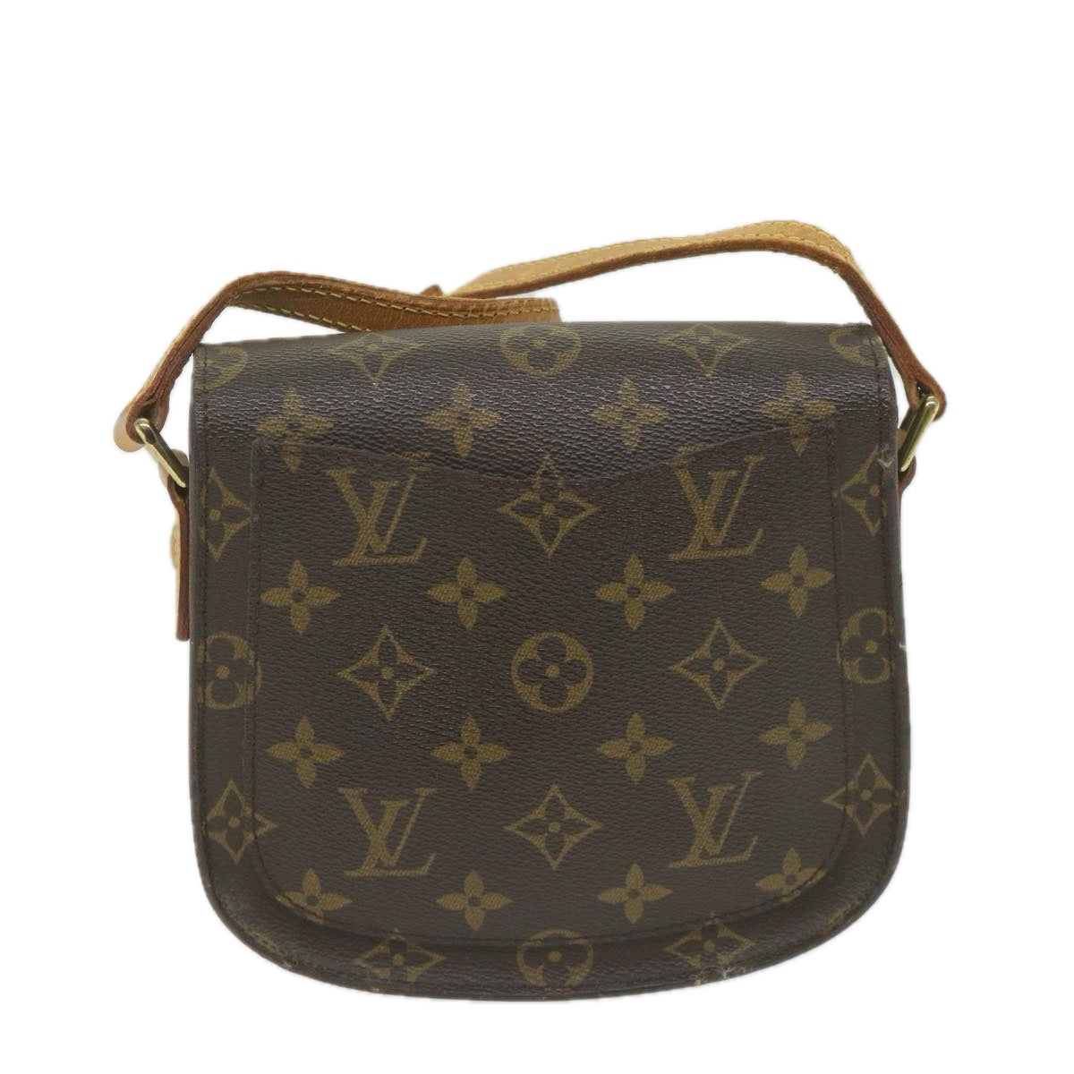 LOUIS VUITTON Monogram Saint Cloud PM Shoulder Bag M51244 LV Auth ep2282