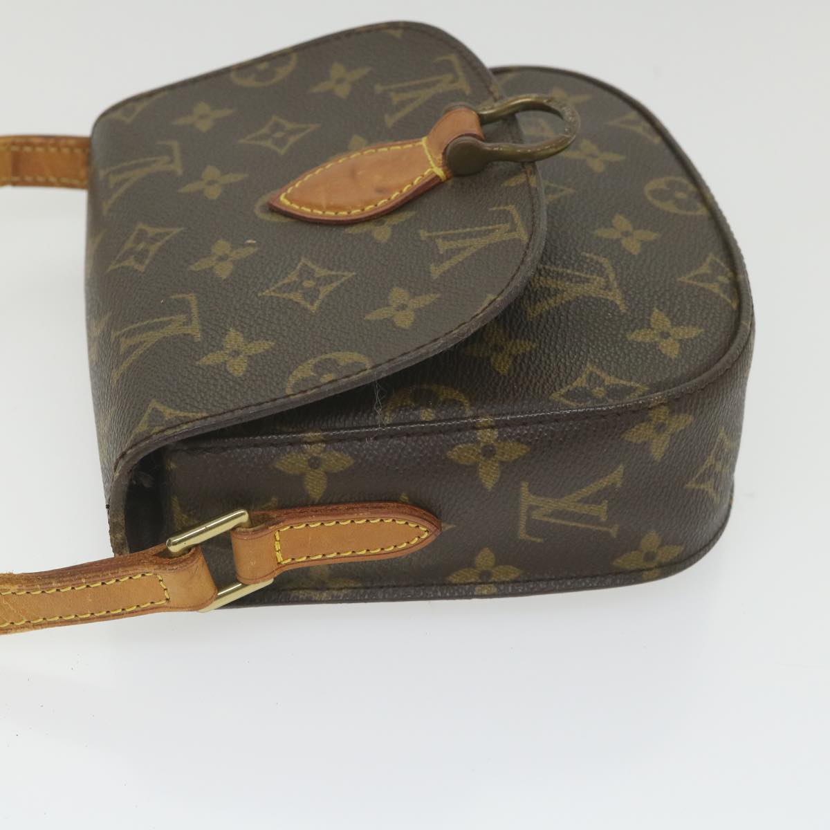 LOUIS VUITTON Monogram Saint Cloud PM Shoulder Bag M51244 LV Auth ep2282