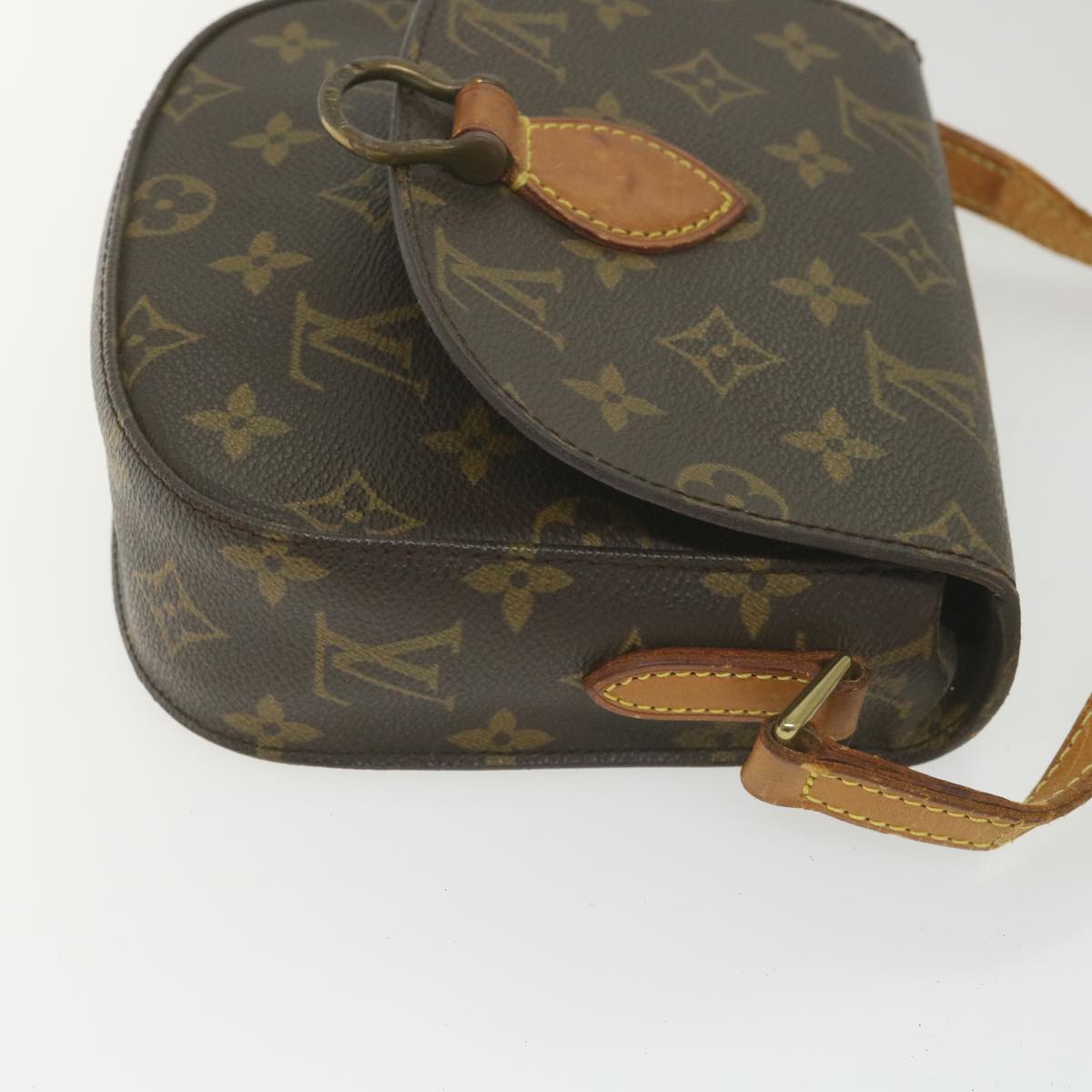 LOUIS VUITTON Monogram Saint Cloud PM Shoulder Bag M51244 LV Auth ep2282