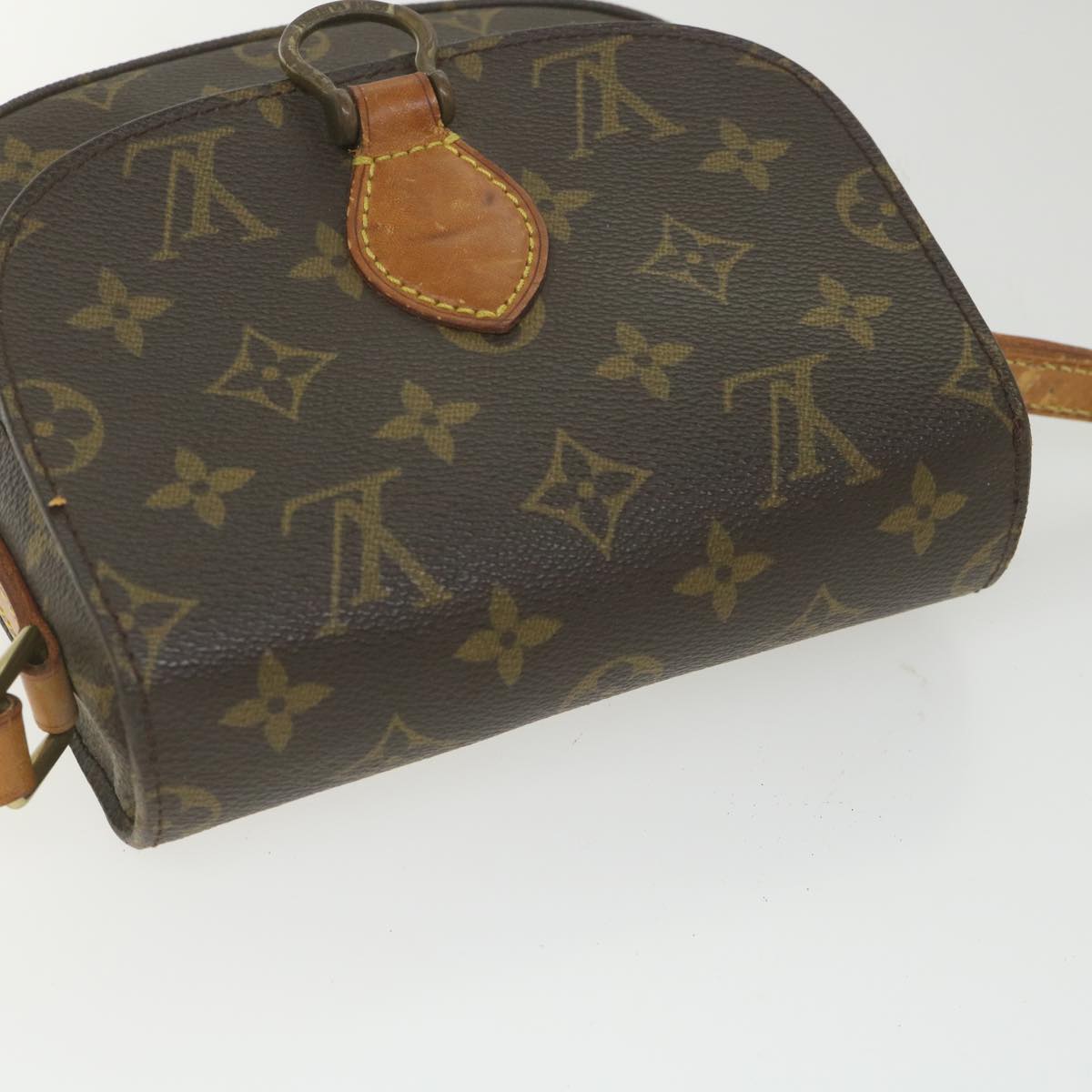 LOUIS VUITTON Monogram Saint Cloud PM Shoulder Bag M51244 LV Auth ep2282