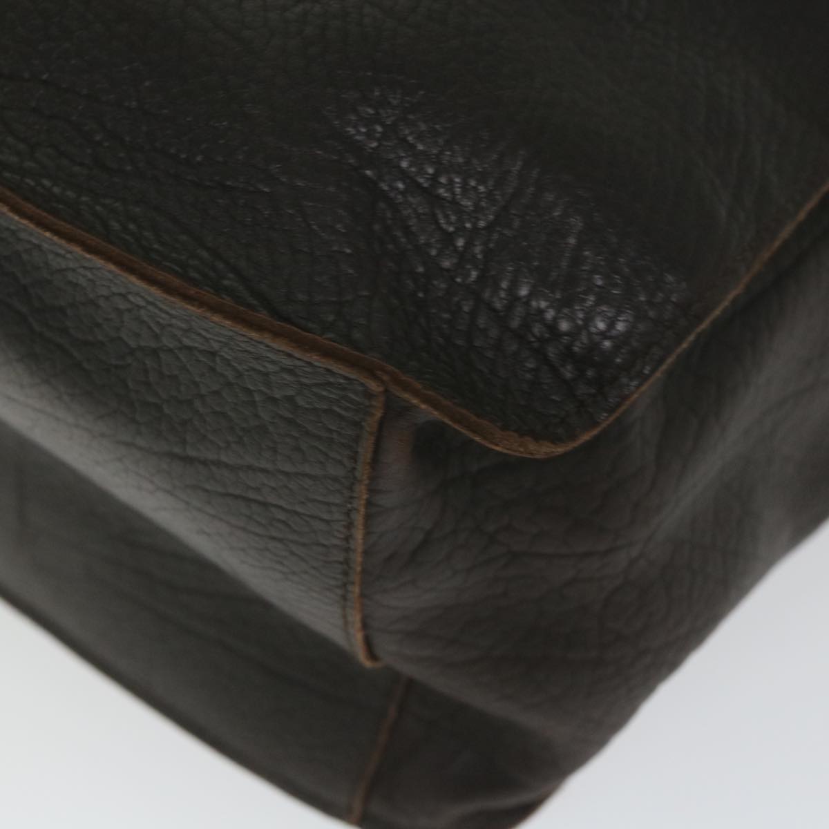 BOTTEGAVENETA Shoulder Bag Leather Brown Auth ep2285
