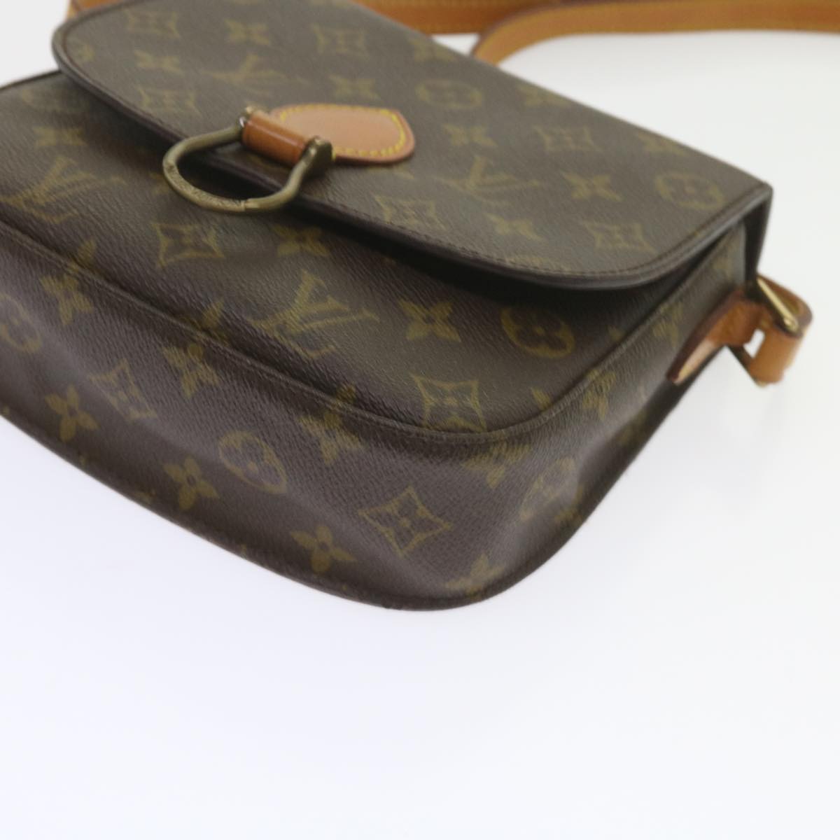 LOUIS VUITTON Monogram Saint Cloud MM Shoulder Bag M51243 LV Auth ep2373