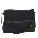 GUCCI Shoulder Bag Nylon Black 019 0376 Auth ep2399-1