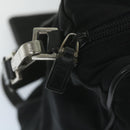 GUCCI Shoulder Bag Nylon Black 019 0376 Auth ep2399-14