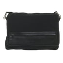 GUCCI Shoulder Bag Nylon Black 019 0376 Auth ep2399-2