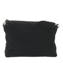 GUCCI Shoulder Bag Nylon Black 019 0376 Auth ep2399-3