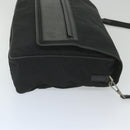 GUCCI Shoulder Bag Nylon Black 019 0376 Auth ep2399-4