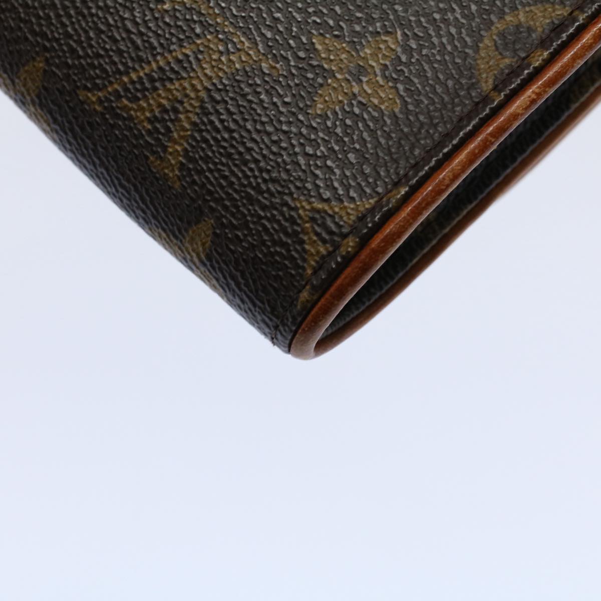 LOUIS VUITTON Monogram Pochette Twin GM Shoulder Bag M51852 LV Auth ep2407