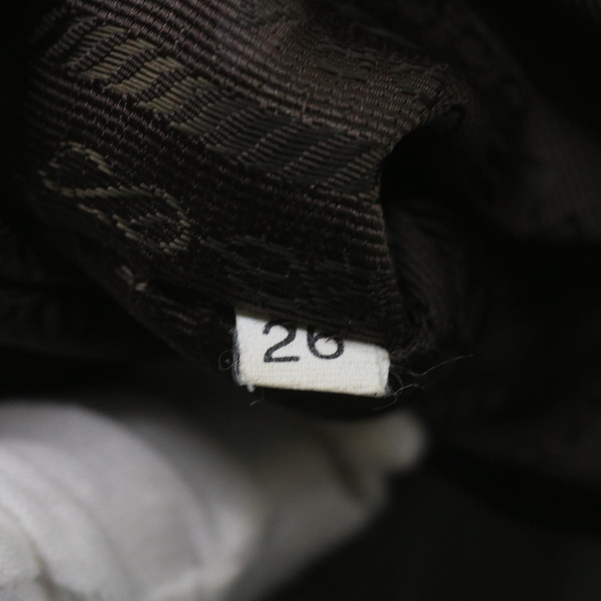 PRADA Shoulder Bag Nylon Khaki Auth ep2477