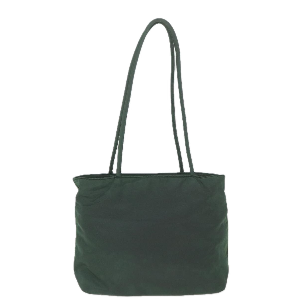 PRADA Shoulder Bag Nylon Green Auth ep2481