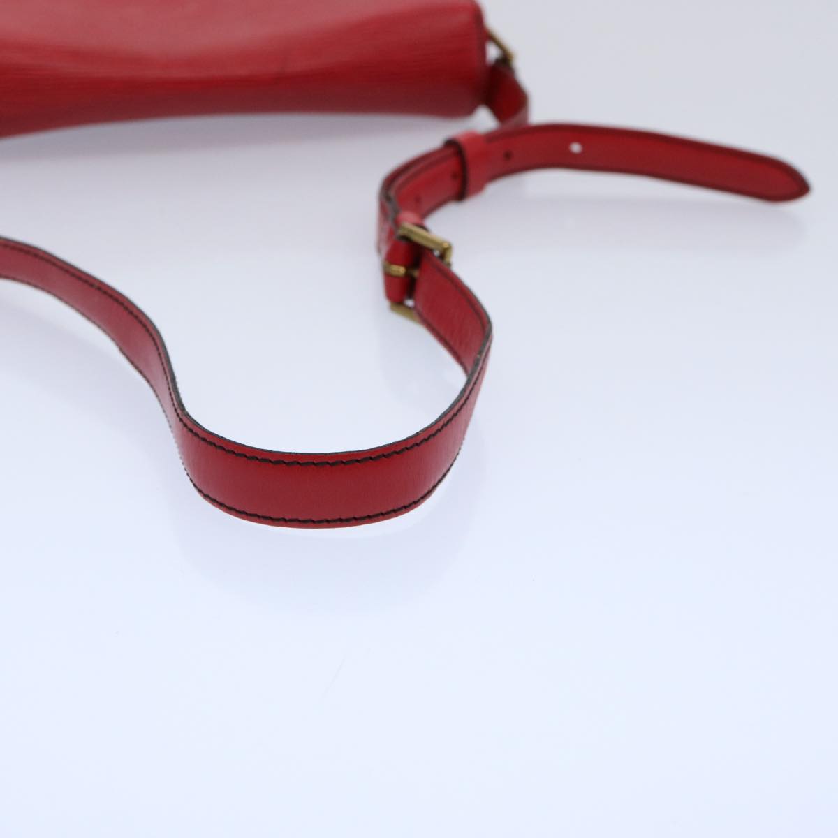 LOUIS VUITTON Epi Saint Cloud GM Shoulder Bag Red M52197 LV Auth ep2502