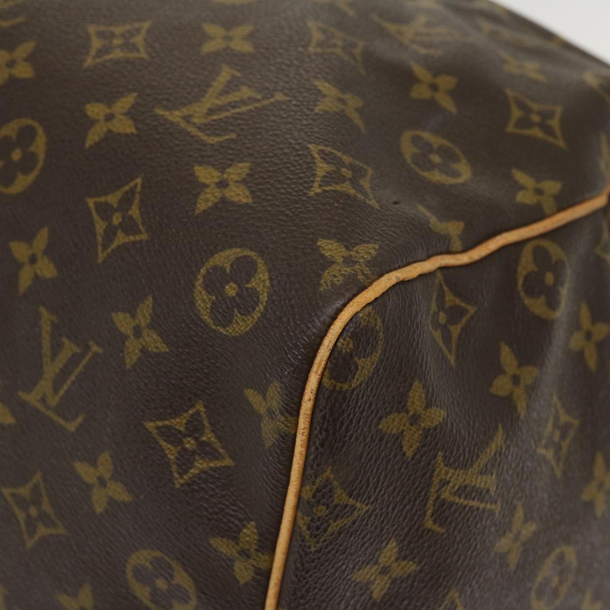 LOUIS VUITTON Monogram Keepall 60 Boston Bag M41422 LV Auth ep253