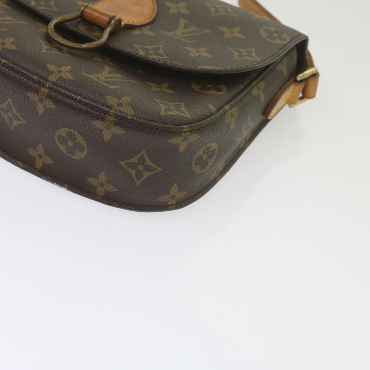 LOUIS VUITTON Monogram Saint Cloud MM Shoulder Bag M51243 LV Auth ep2550