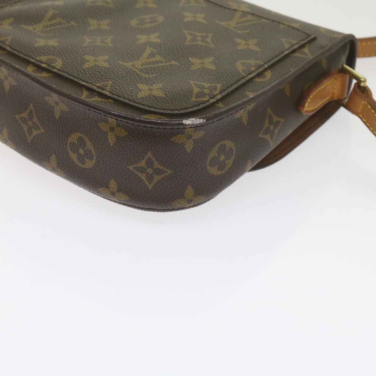 LOUIS VUITTON Monogram Saint Cloud MM Shoulder Bag M51243 LV Auth ep2550