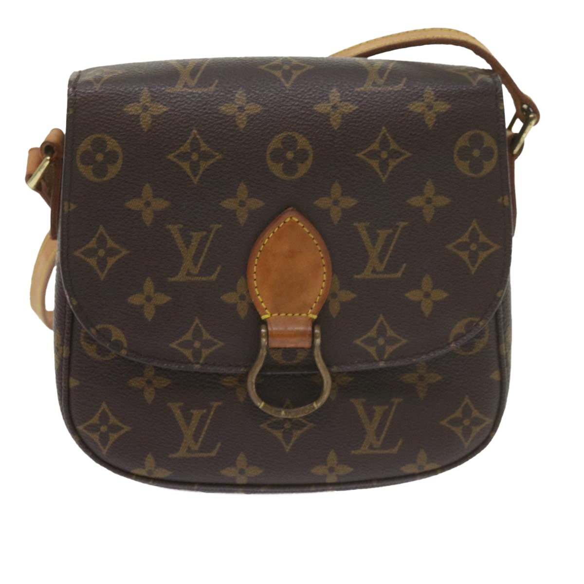 LOUIS VUITTON Monogram Saint Cloud MM Shoulder Bag M51243 LV Auth ep2550