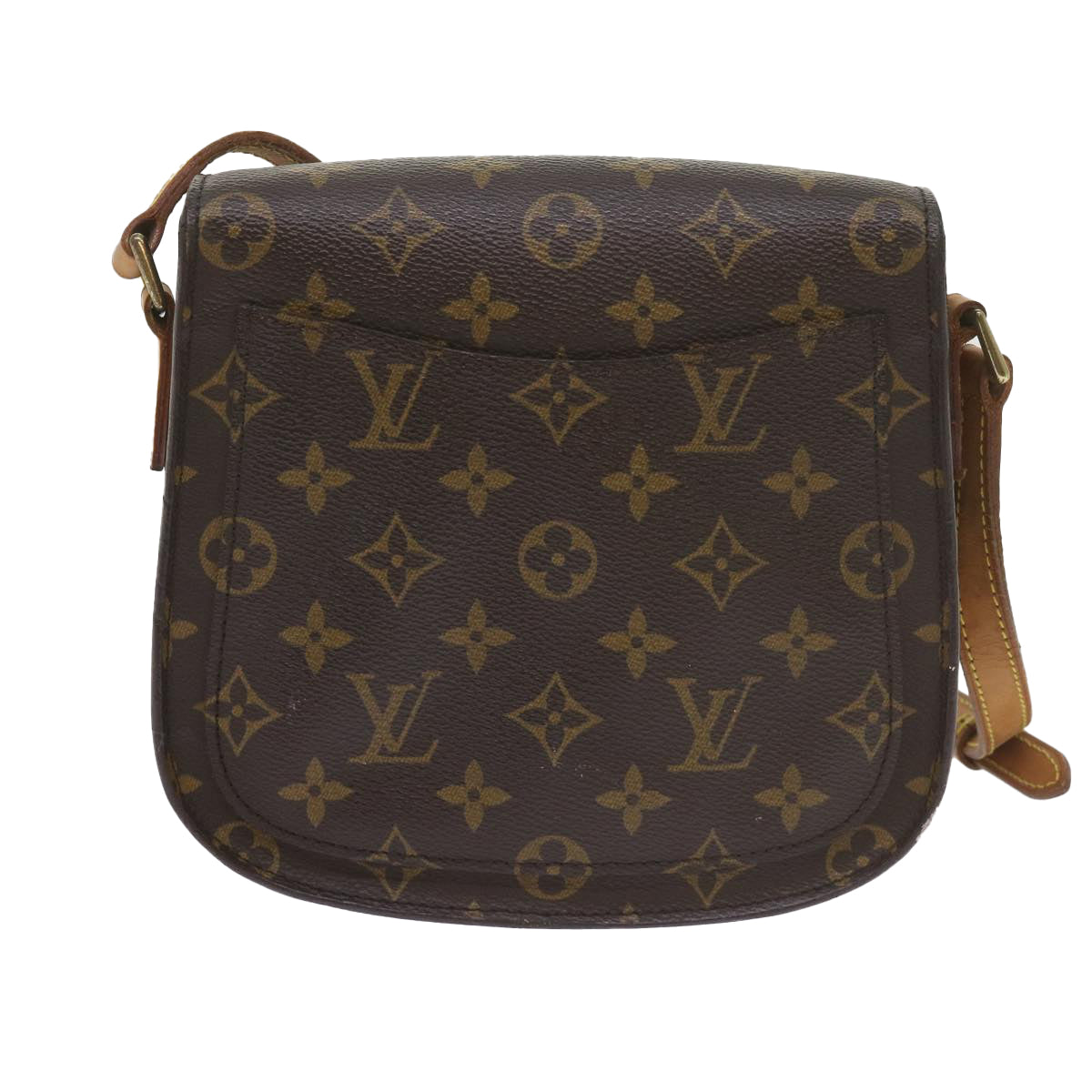 LOUIS VUITTON Monogram Saint Cloud MM Shoulder Bag M51243 LV Auth ep2550