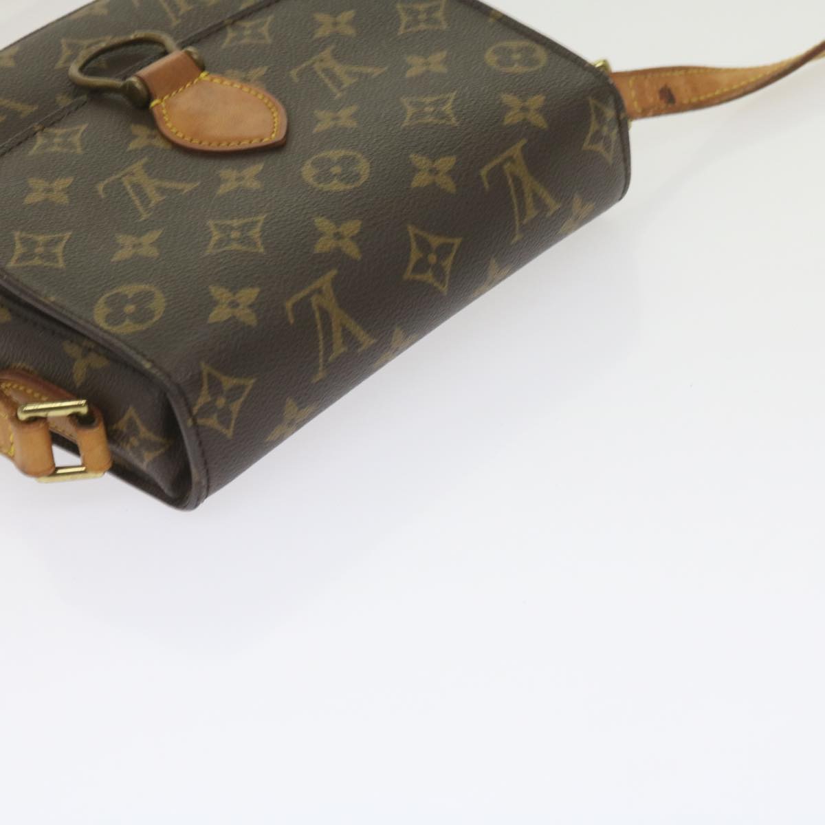 LOUIS VUITTON Monogram Saint Cloud MM Shoulder Bag M51243 LV Auth ep2550