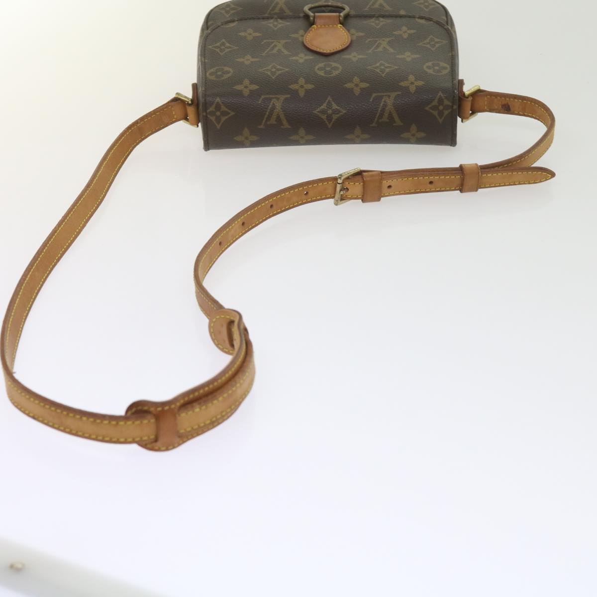 LOUIS VUITTON Monogram Saint Cloud MM Shoulder Bag M51243 LV Auth ep2550