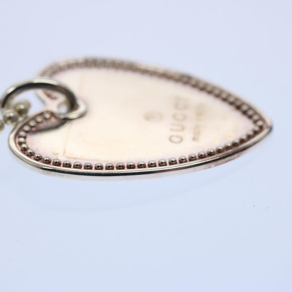 GUCCI Necklace Silver Auth ep2557