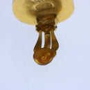 CHANEL Earring Gold Tone CC Auth ep2559-5