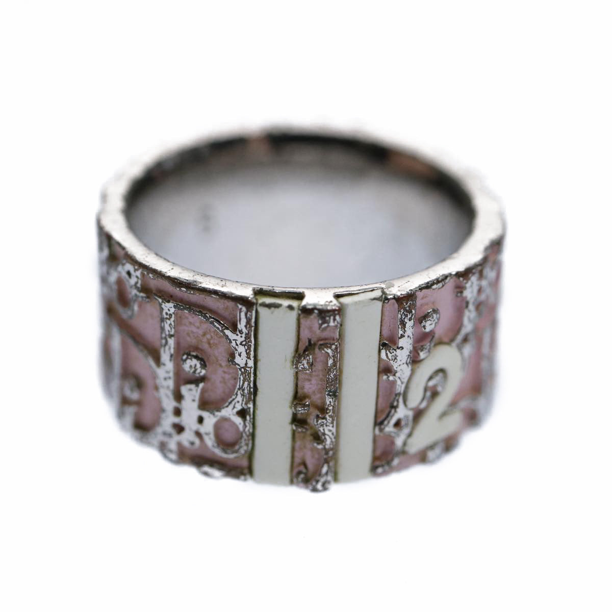 Christian Dior Ring Pink Auth ep2560