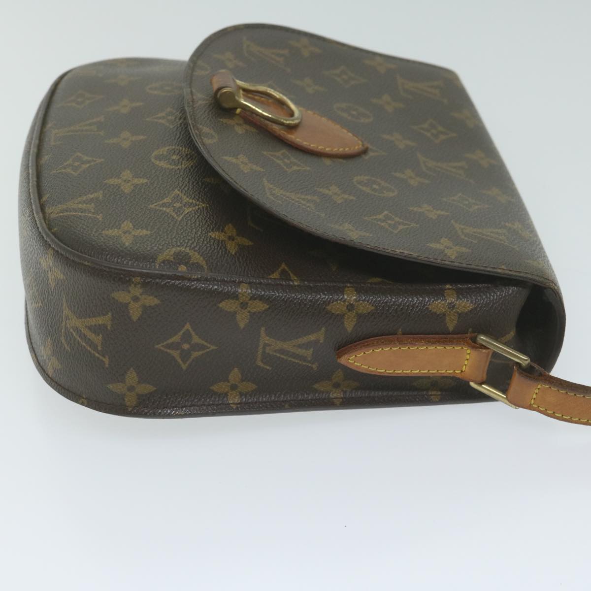 LOUIS VUITTON Monogram Saint Cloud GM Shoulder Bag M51242 LV Auth ep2615