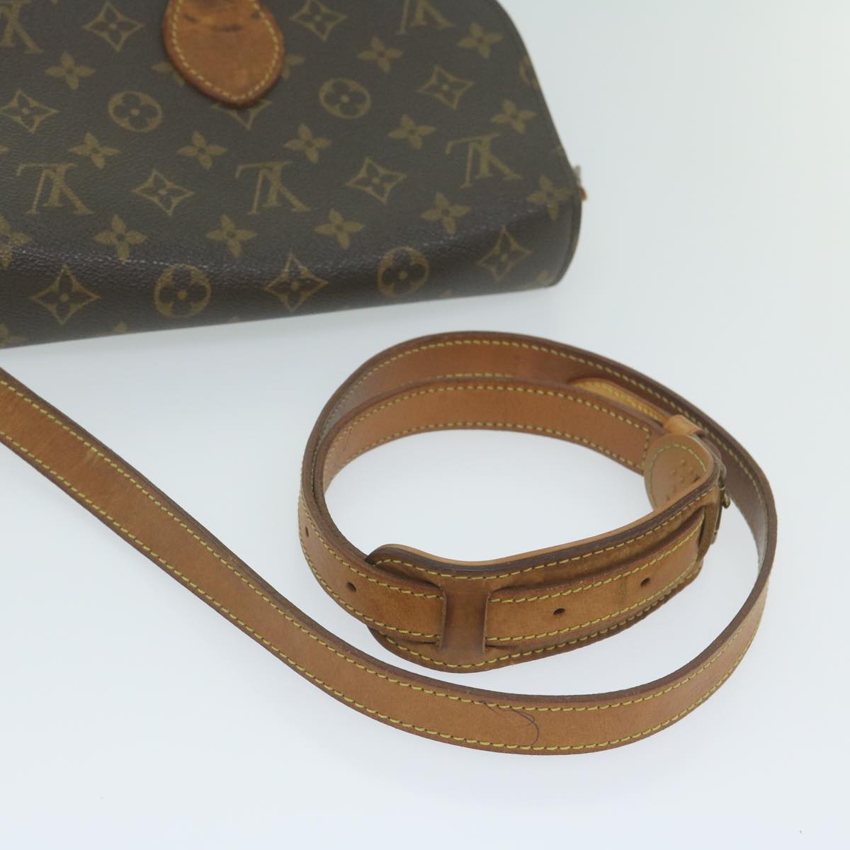 LOUIS VUITTON Monogram Saint Cloud GM Shoulder Bag M51242 LV Auth ep2615