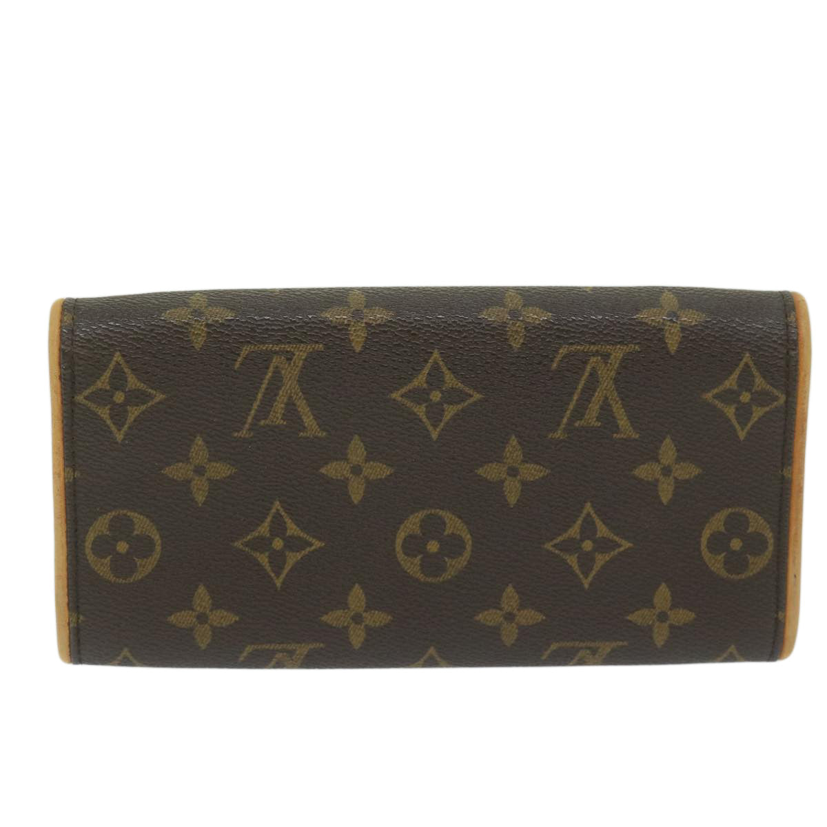 LOUIS VUITTON Monogram Pochette Twin PM Shoulder Bag M51854 LV Auth ep2636