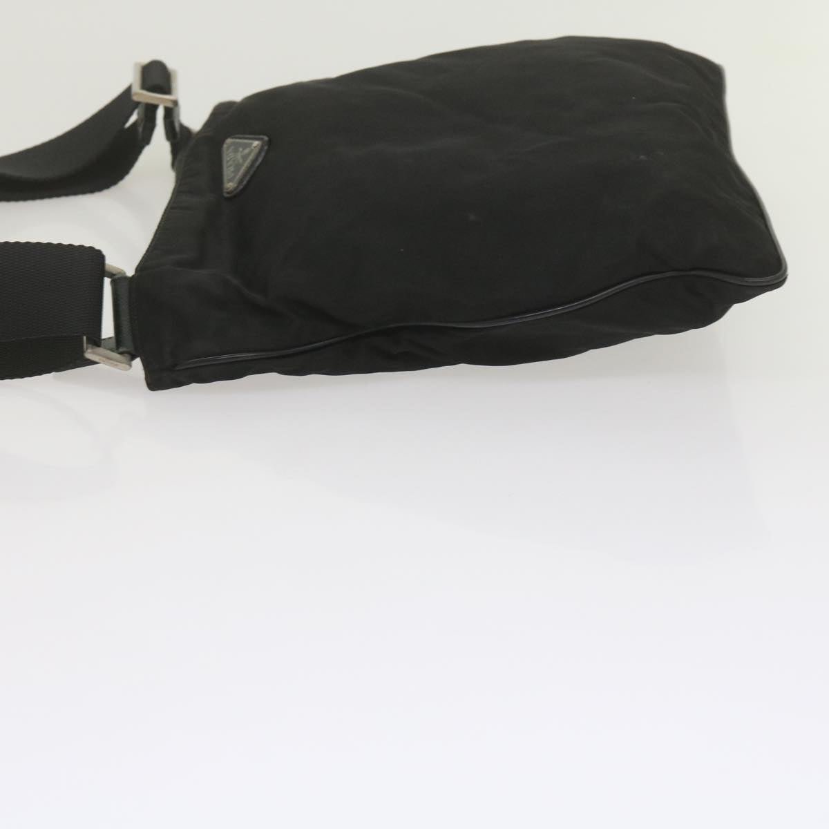 PRADA Shoulder Bag Nylon Black Auth ep2651