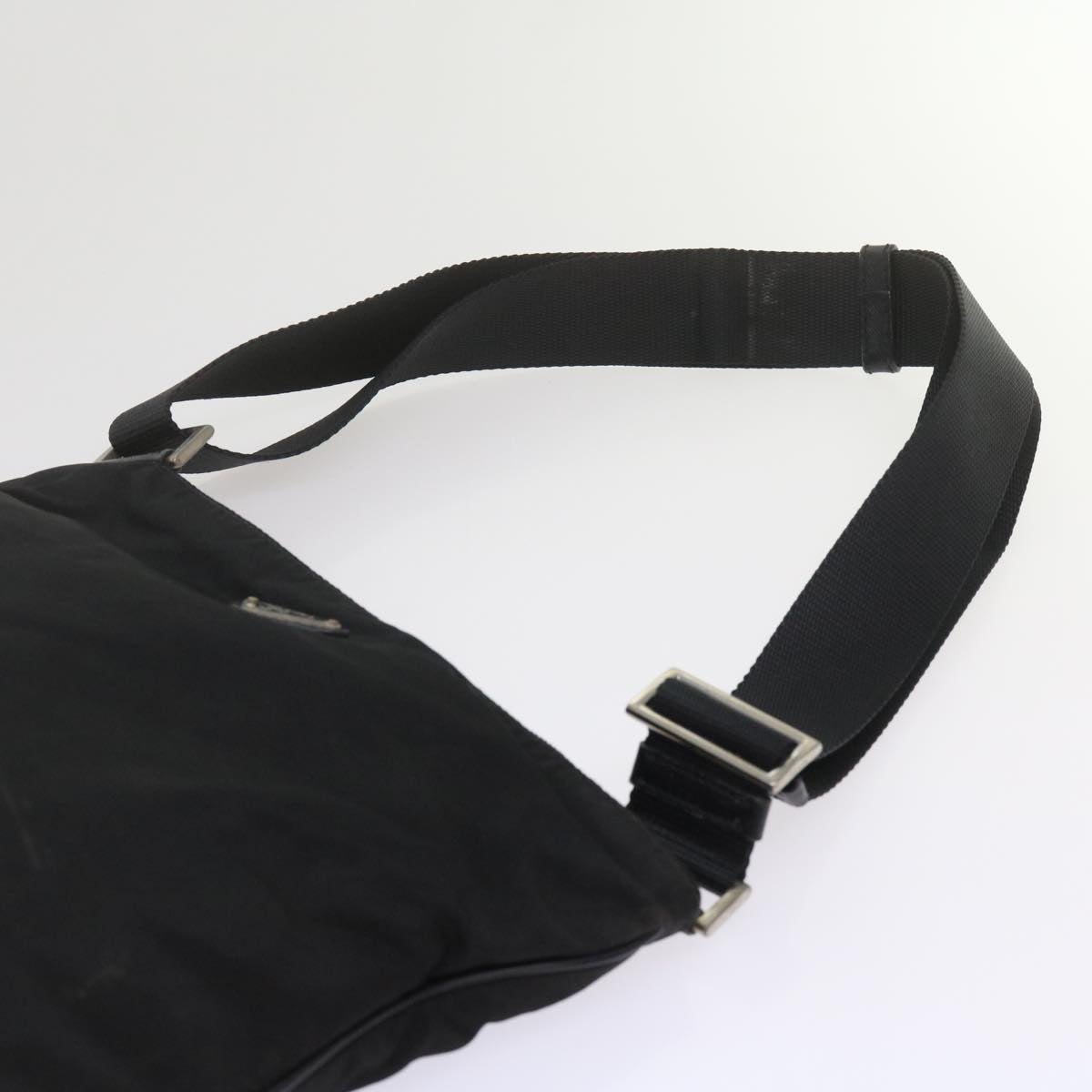 PRADA Shoulder Bag Nylon Black Auth ep2651