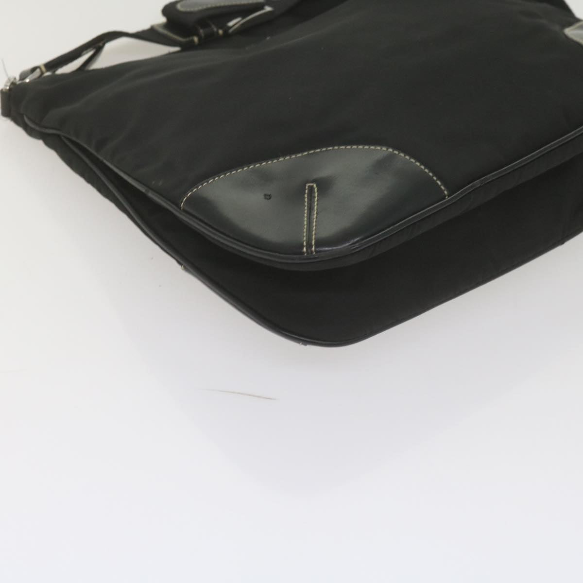 PRADA Shoulder Bag Nylon Black Auth ep2654