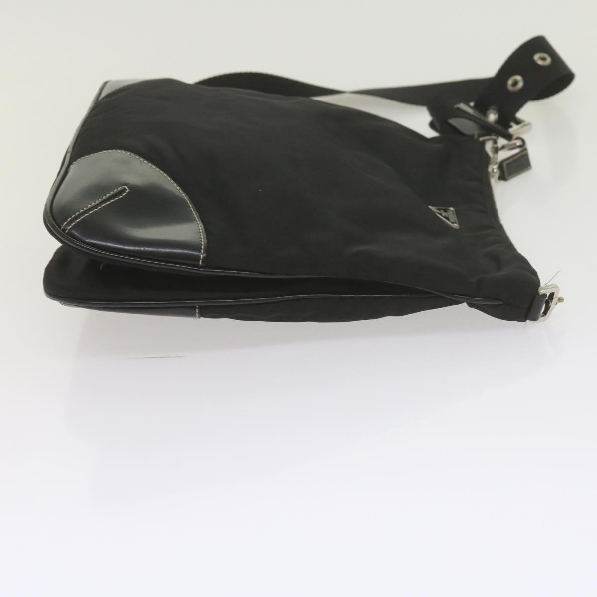 PRADA Shoulder Bag Nylon Black Auth ep2654