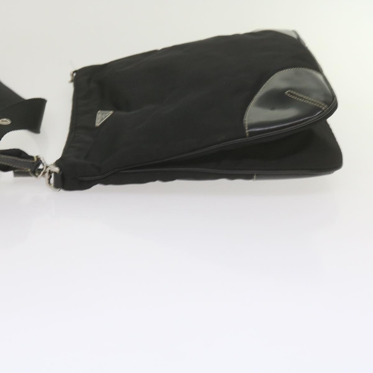 PRADA Shoulder Bag Nylon Black Auth ep2654