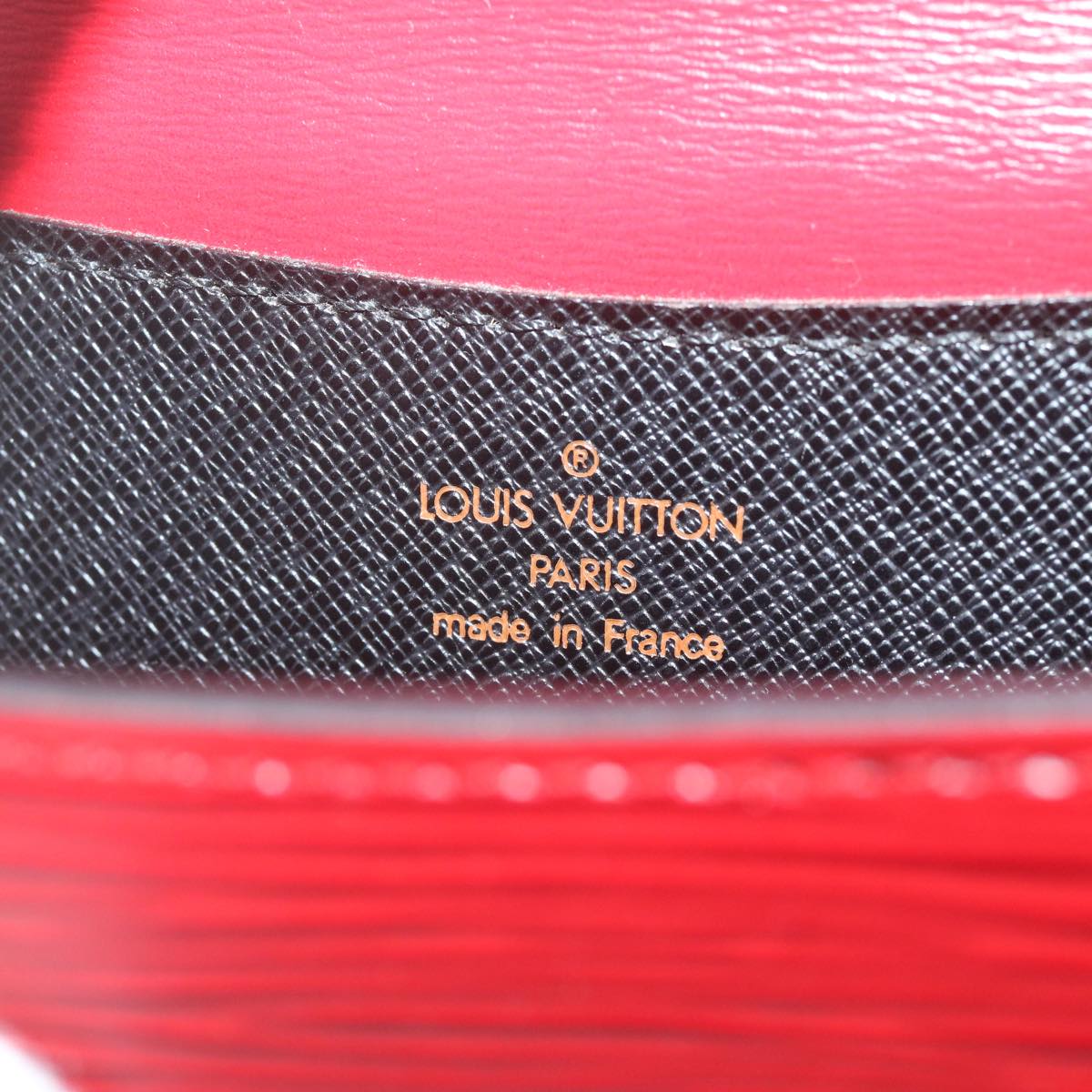 LOUIS VUITTON Epi Grenel Shoulder Bag Red M52367 LV Auth ep2667