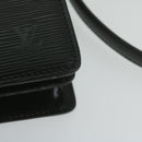 LOUIS VUITTON Epi Capuchin Shoulder Bag Black M52342 LV Auth ep2696-8